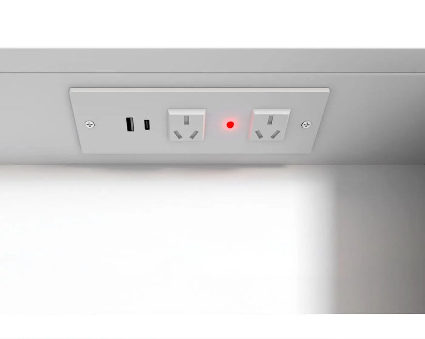 LED Newport Shaving Cabinet Matte white 1200 x 750mm Otti Australia
