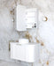 LED Newport Shaving Cabinet Matte white 900 x 750mm Otti Australia