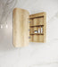 LED Newport Shaving Cabinet Natural Oak 900 x 450mm Otti Australia