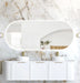 LED Noosa Oval Frameless Mirror 1800x750mm Otti Australia