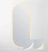 LED Noosa Oval Frameless Mirror 1800x750mm Otti Australia