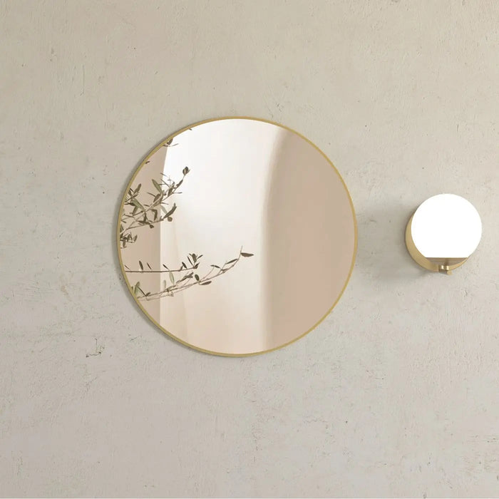 London Brush Gold Mirror 700mm Otti Australia