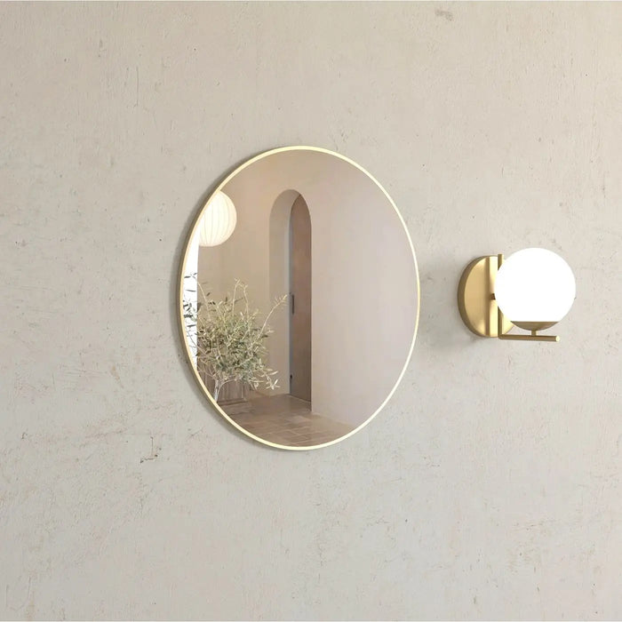 London Brush Gold Mirror 700mm Otti Australia