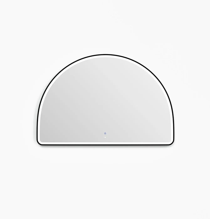 Moonlight Archie LED Black Metal Frame Mirror 1000x1500mm Otti Australia
