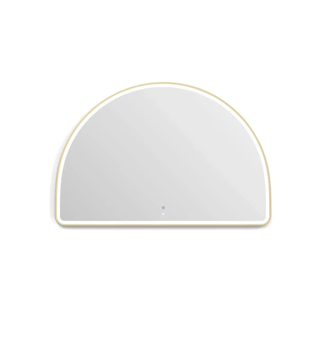 Moonlight Archie LED Gold Metal Frame Mirror 800x1200mm Otti Australia
