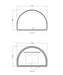 Moonlight Archie LED White Metal Frame Mirror 1000x1500mm Otti Australia
