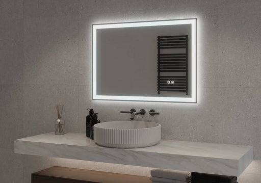 NEXUS Rectangle front and back lit LED frameless Mirror - Masterpiece Mirrors
