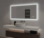 NEXUS Rectangle front and back lit LED frameless Mirror - Masterpiece Mirrors