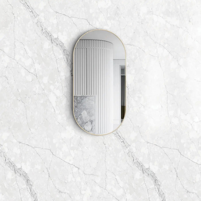 Noosa Gold Mirror 900x450mm Otti Australia