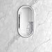 Noosa LED Metal Frame Mirror Black 900 x 450mm Otti Australia