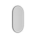 Noosa LED Metal Frame Mirror Black 900 x 450mm Otti Australia