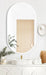 Noosa LED Metal Frame Mirror Matte White 1200x750mm Otti Australia