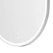 Noosa LED Metal Frame Mirror Matte White 1500x750mm Otti Australia