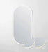 Noosa LED Metal Frame Mirror Matte White 1500x750mm Otti Australia