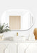 Noosa LED Metal Frame Mirror Matte White 900x600mm Otti Australia