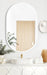 Noosa LED Metal Frame Mirror Matte White 900x600mm Otti Australia