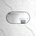 Noosa Oval Framed Black Mirror 1200x600 Otti Australia