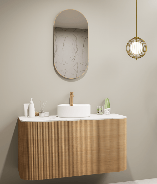 Framed Orvis Oval Mirror