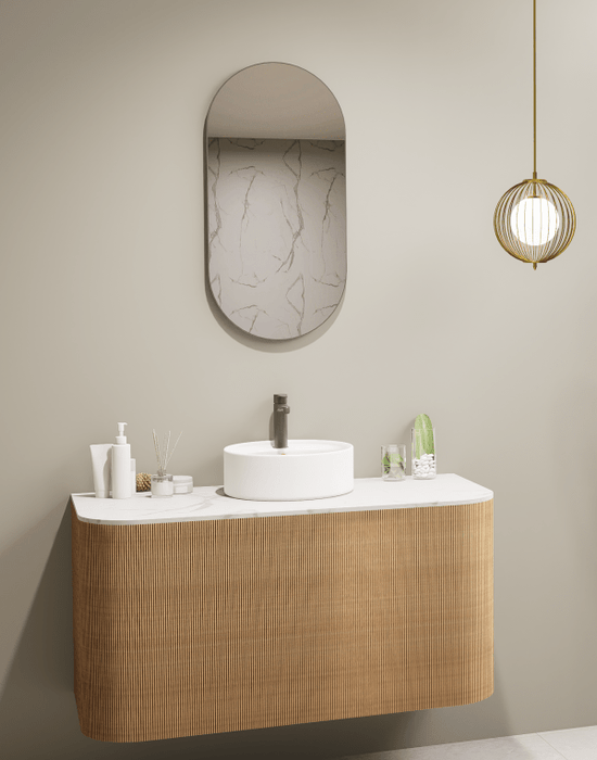 Framed Orvis Oval Mirror