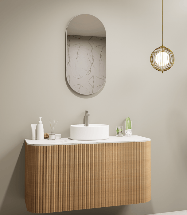 Framed Orvis Oval Mirror