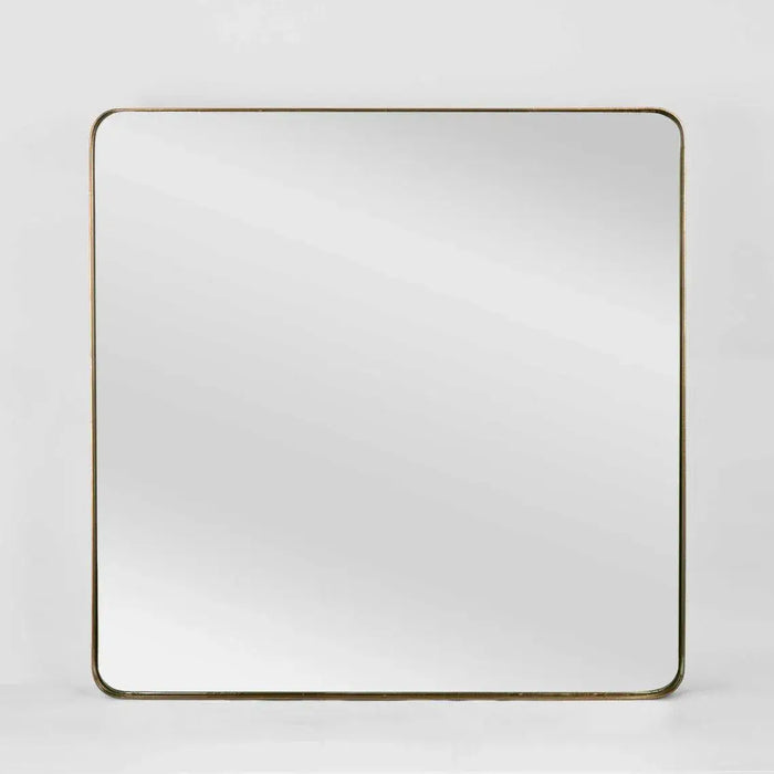 Osmond Square Mirror Burnt Gold