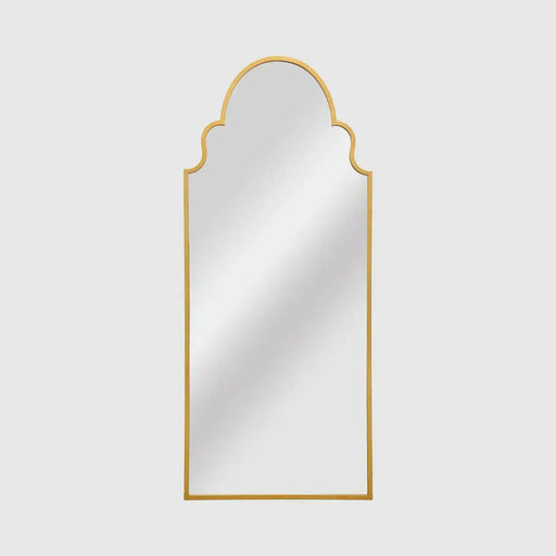 Taj Outdoor Iron Floor Mirror Florabelle Masterpiece Mirrors