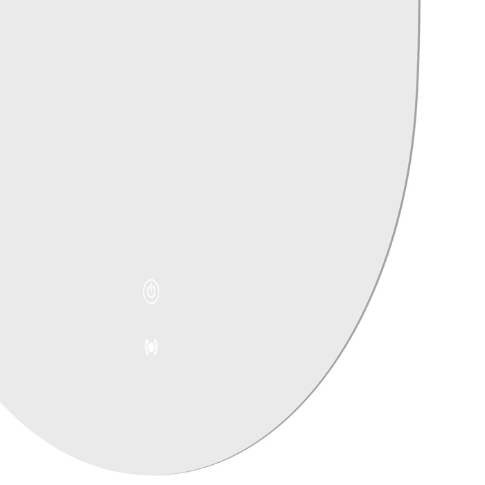 LED Noosa Oval Frameless Mirror 1800x750mm