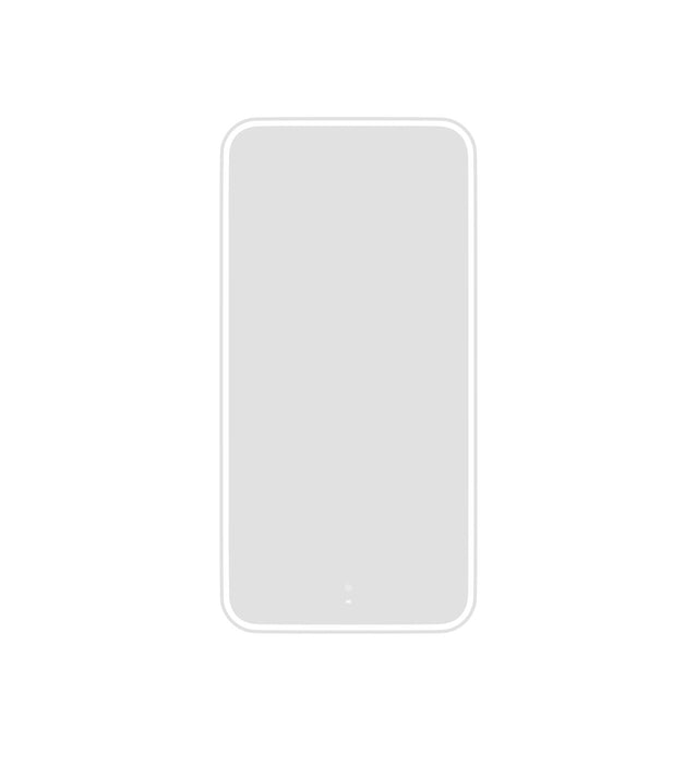 LED Newport Mirror Frameless Soft Square 1500x750mm