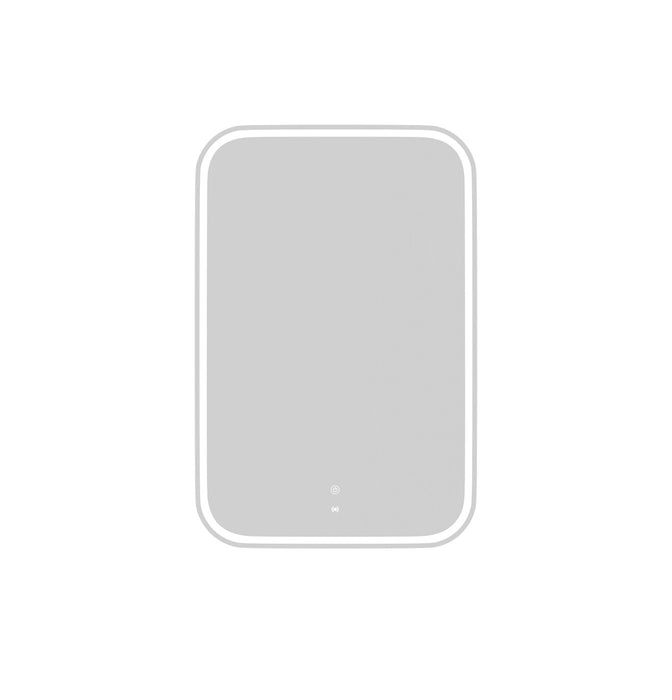 LED Newport Mirror Frameless Soft Square 900x600mm