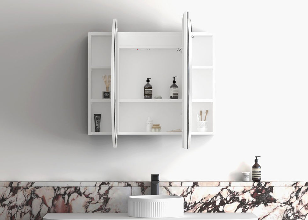 LED Bondi Shaving Cabinet Matte white 1200 x 750mm