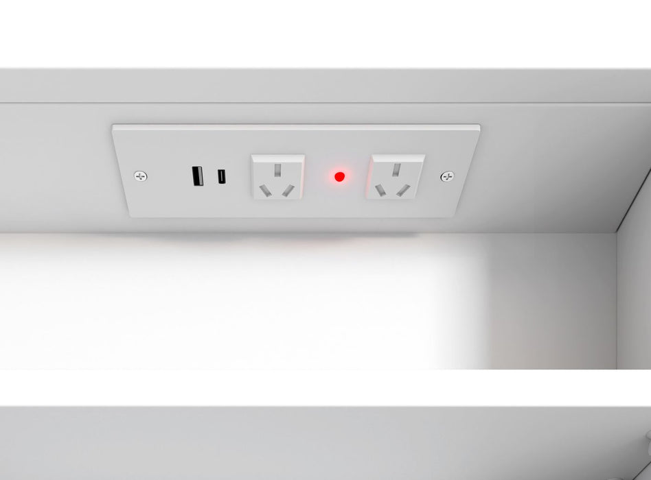 LED Bondi Shaving Cabinet Matte White 900 x 600mm