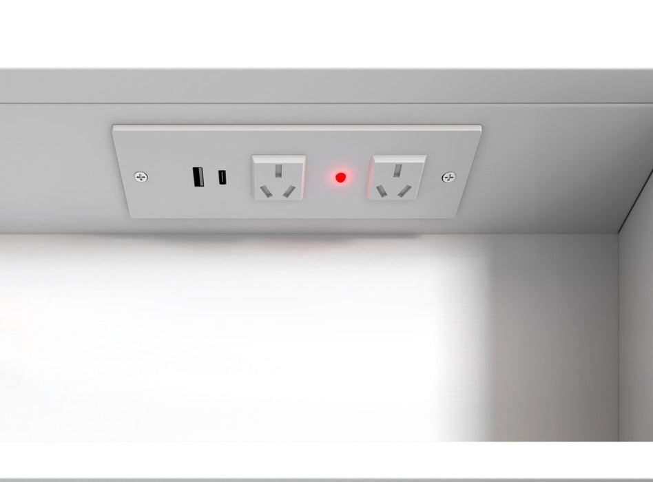 LED Bondi Shaving Cabinet Matte White 1500 x 900mm