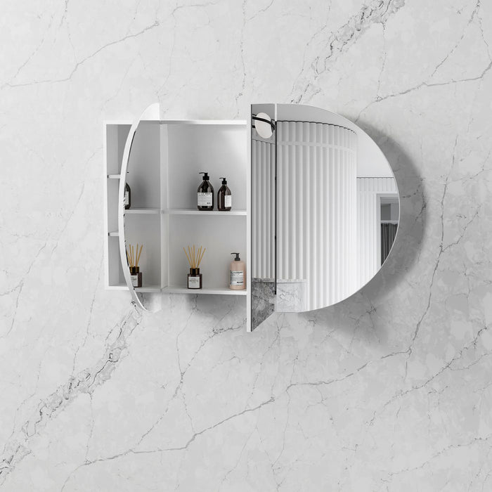 Bondi Shaving Cabinet Matte White 1500 x 900