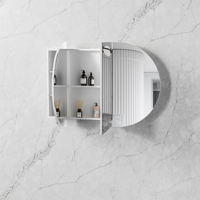 Bondi Shaving Cabinet Matte White 1200 X 750