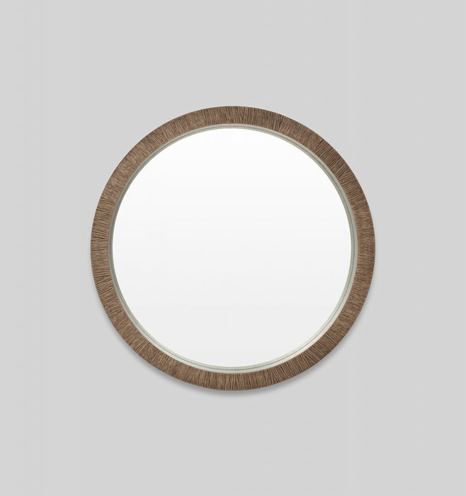 Hazel Wood Circle Mirror Warranbrooke