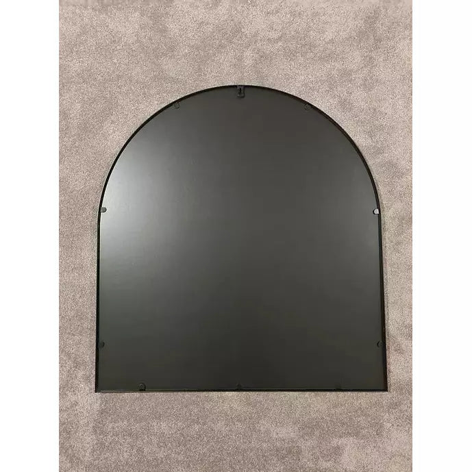Black Arch Framed Mirror